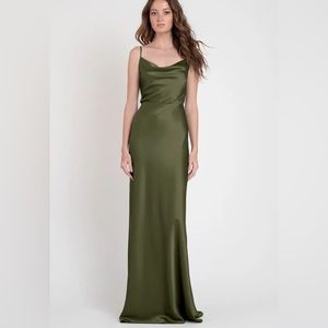 Jenny Yoo Sylvie Dress in Olive